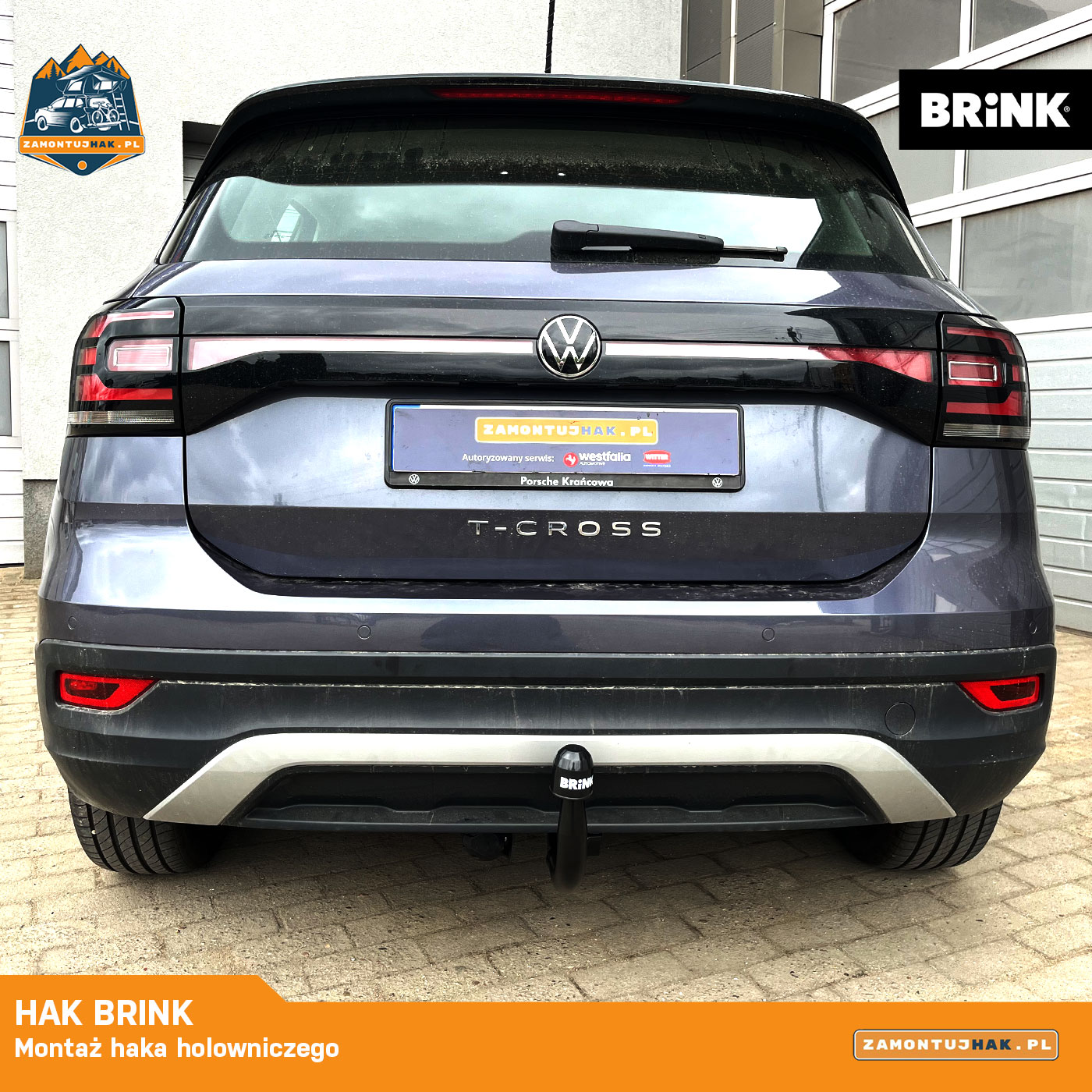 vw t-cross hak brnik